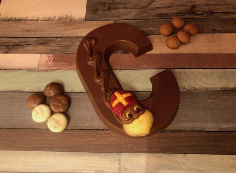 Chocolade letter C 