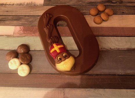 Chocolade letter O